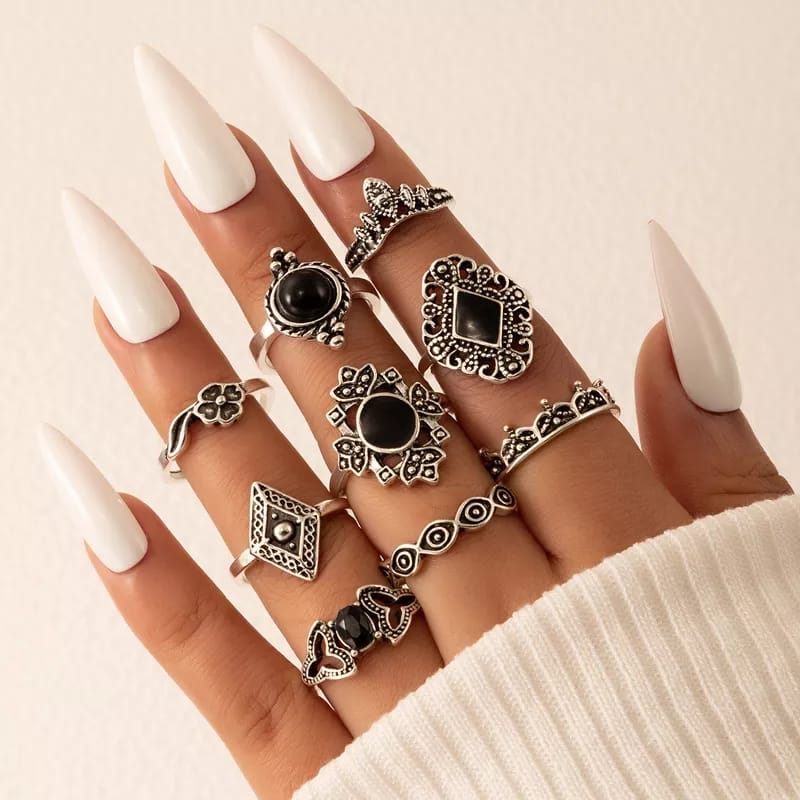 Pack Anillos Preto
