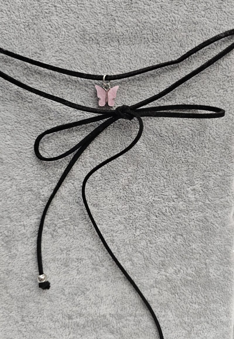 Choker mariposa