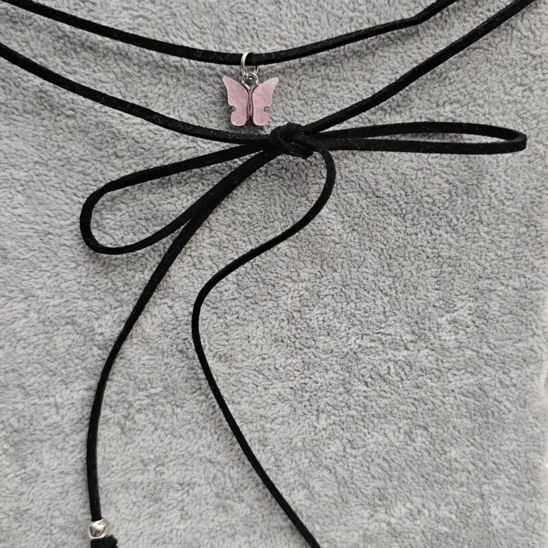 Choker mariposa