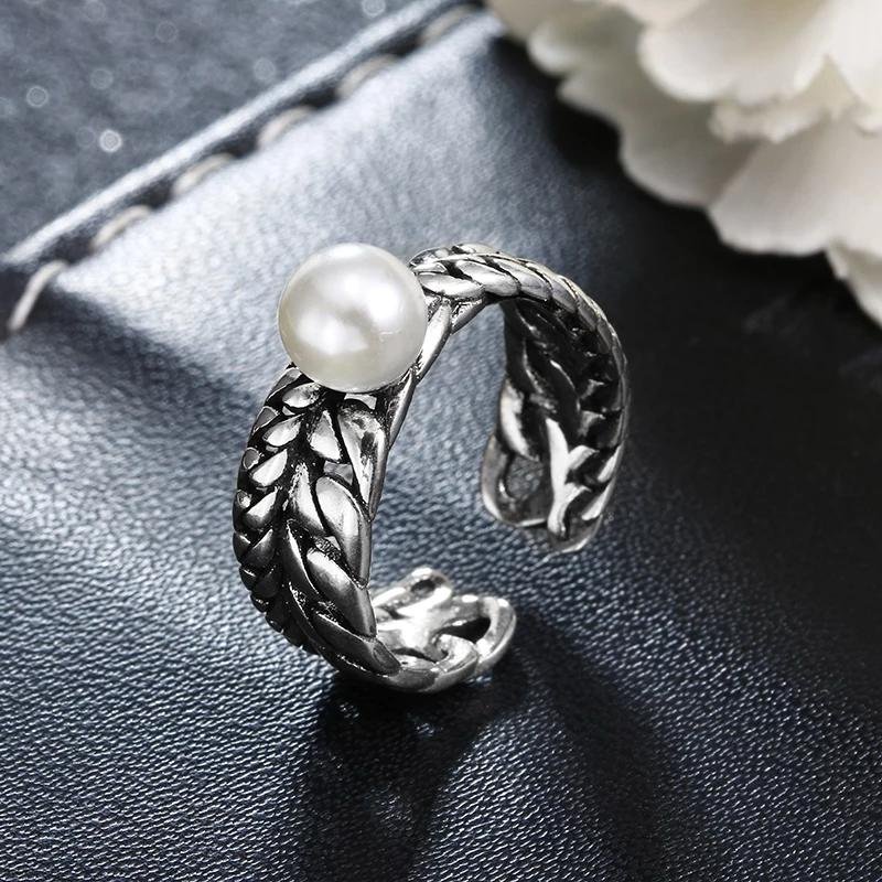 Anillo Perla ajustable