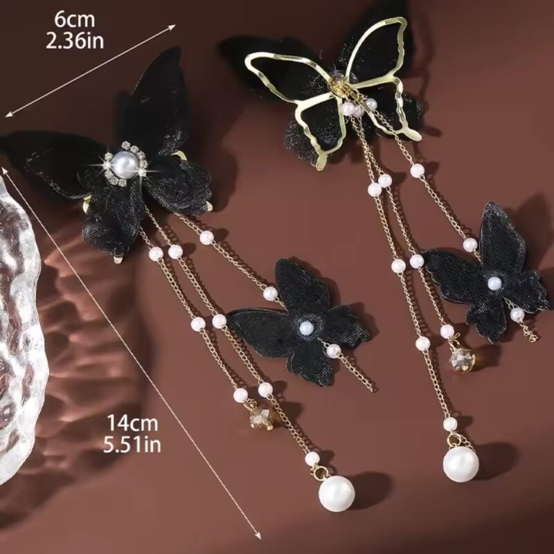 Caravanas Mariposas negras